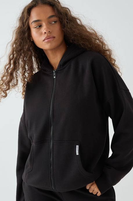 DSGN Studio Oversized Zip Through Hoodie - Image 4