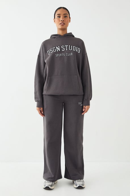 DSGN Studio Applique Oversized Hoodie - Image 5