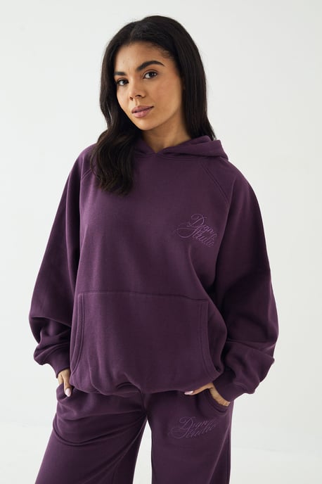 DSGN Studio Script Oversized Hoodie - Image 1