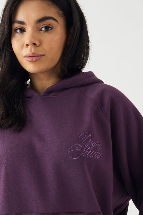 DSGN Studio Script Oversized Hoodie - Image 4
