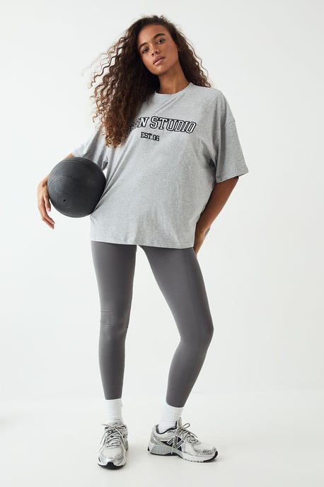 DSGN Studio Applique Oversized T-shirt - Image 3