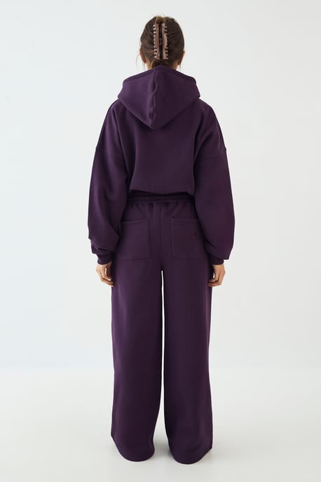 DSGN Studio Towelling Applique Straight Leg Jogger - Image 2