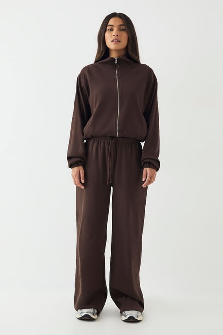 DSGN Studio Rib Zip Through Funnel Neck Bomber - Image 5