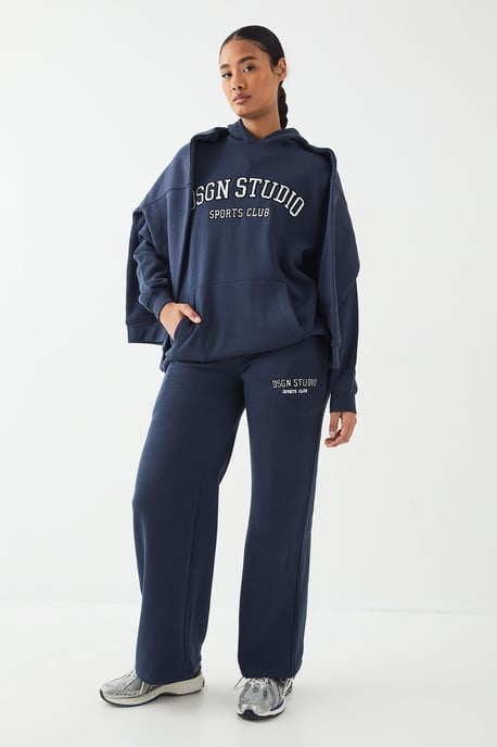 DSGN Studio Applique Oversized Hoodie - Image 3