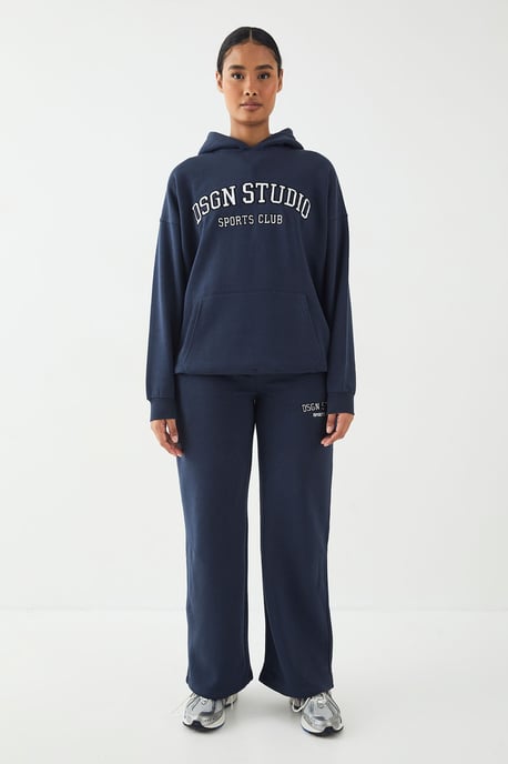 DSGN Studio Applique Oversized Hoodie - Image 5