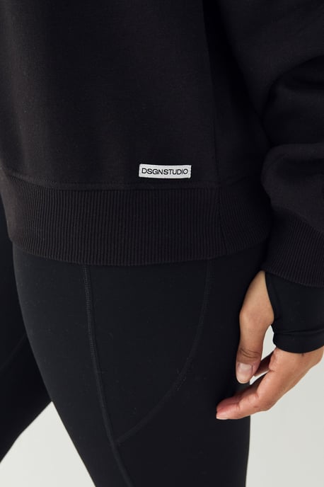 DSGN Studio Crew Neck Oversized Sweatshirt - Image 4