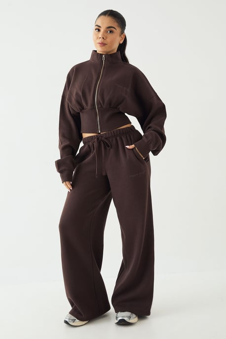 DSGN Studio Sport Training Club Cinched Waist Collar Sweatshirt - Image 3