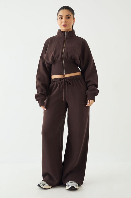 DSGN Studio Sport Training Club Cinched Waist Collar Sweatshirt - Image 5