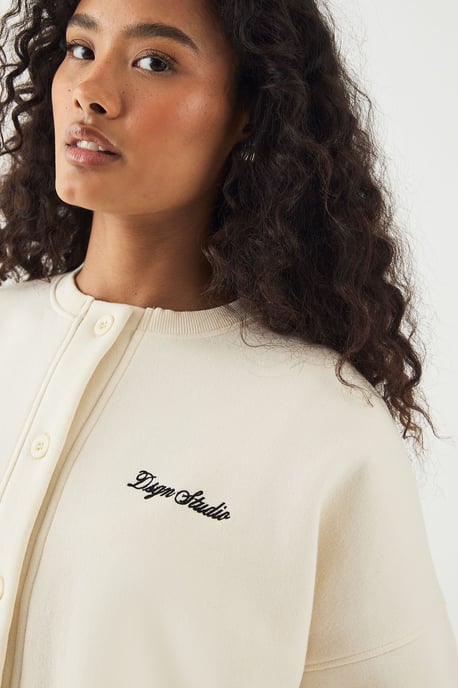 DSGN Studio Button Through Sweatshirt - Image 4