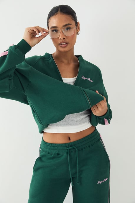 DSGN Studio Embroidered Side Stripe Sweatshirt - Image 3
