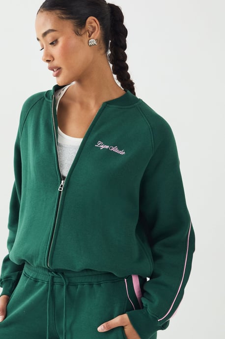 DSGN Studio Embroidered Side Stripe Sweatshirt - Image 4