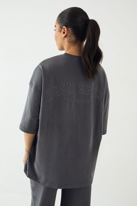 DSGN Studio Sport Training Club Oversized T-Shirt - Image 2