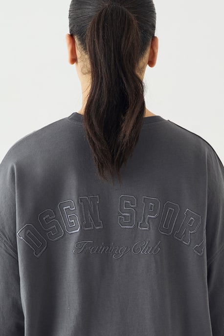 DSGN Studio Sport Training Club Oversized T-Shirt - Image 4