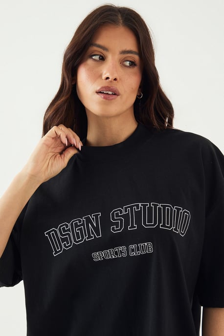 DSGN Studio Sports Club Heavyweight Oversized T-Shirt - Image 4