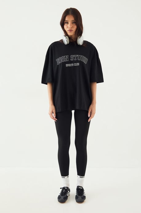 DSGN Studio Sports Club Heavyweight Oversized T-Shirt - Image 5