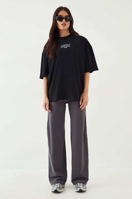 DSGN Studio Embroidered Heavyweight Oversized T-Shirt - Image 5