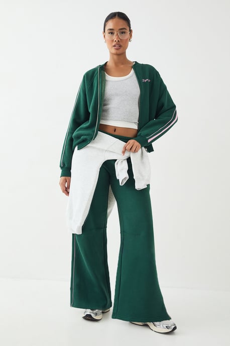 DSGN Studio Embroidered Side Stripe Straight Leg Jogger - Image 3