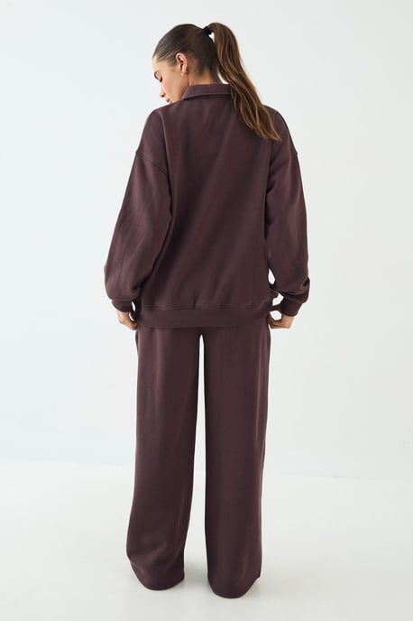 DSGN Studio Towelling Applique Straight Leg Jogger - Image 2
