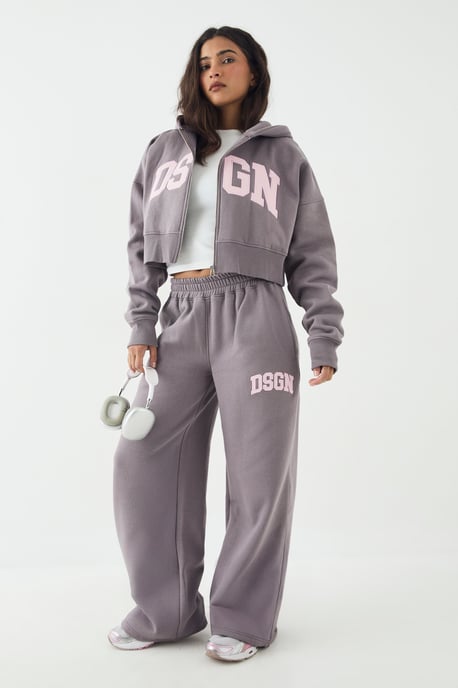 DSGN Studio Cord Applique Straight Leg Jogger - Image 3