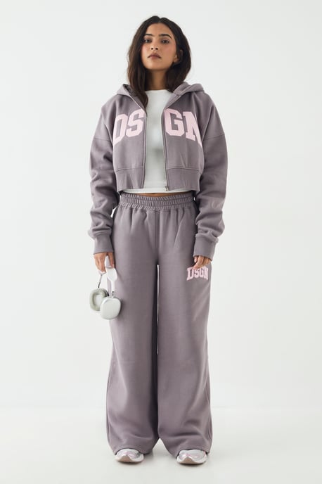 DSGN Studio Cord Applique Straight Leg Jogger - Image 5