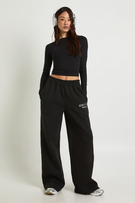 Tall DSGN Studio Applique Straight Leg Jogger - Image 5
