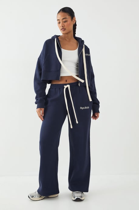 DSGN Studio Contrast Drawcord Straight Leg Jogger - Image 3
