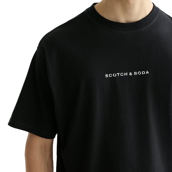 Scotch & Soda Core Logo Front Chest T-Shirt T-Shirt - Image 6