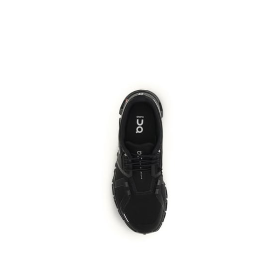 ON Zwarte Gerecycleerde Polyester Atletische Sneakers - Image 4