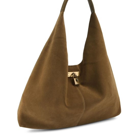 Kurt Geiger London Suede Brixton Slouch Hobo Bag - Image 2