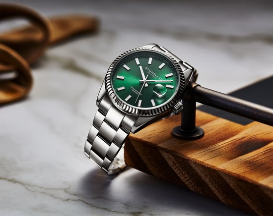 Stührling Vanguard 4069 Men's Quartz 42mm - Image 4