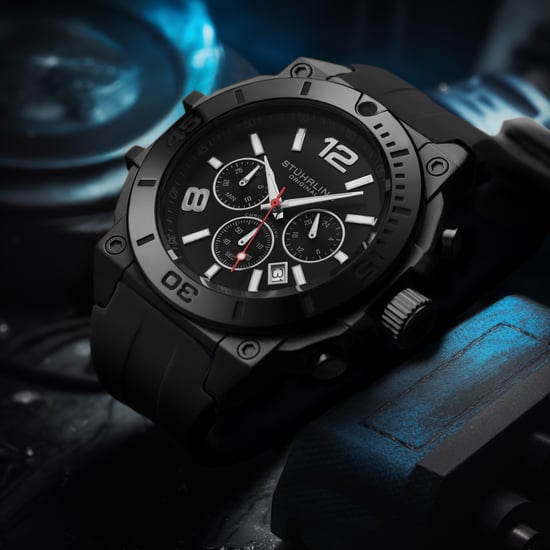 Stührling Spectra 4054 Japanese Quartz Chronograph 50mm - Image 6