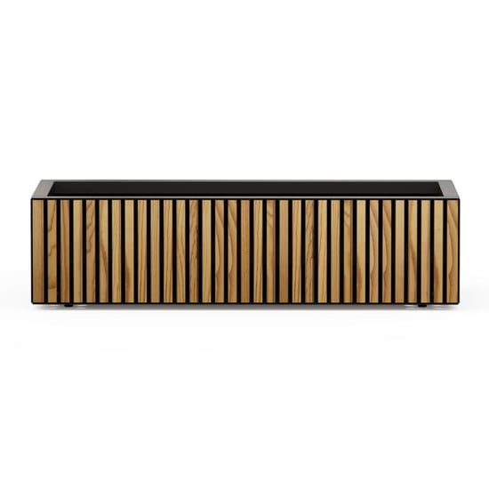 Herstera Garden Xic m metalen plantenbak 100x40x25 cm hout - Image 6