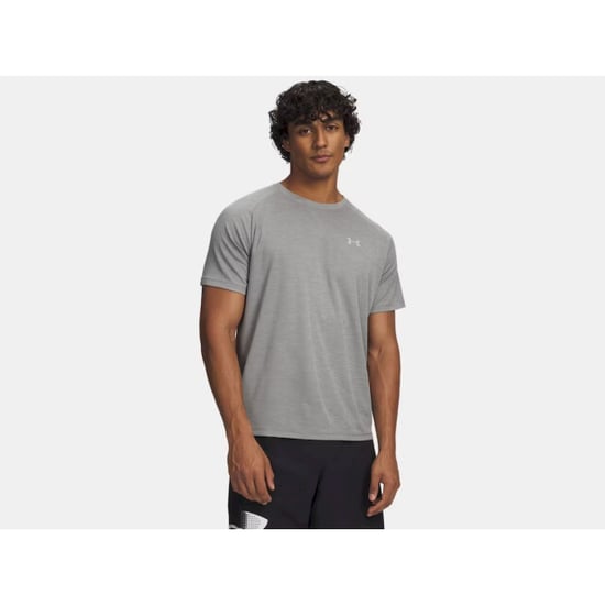 Under Armour ua tech textured ss-grn training t-shirt korte mouw heren - - Image 1