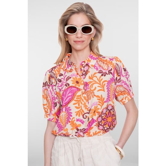 Geisha blouse 63499-20 250 orange/pink/sand - Image 3