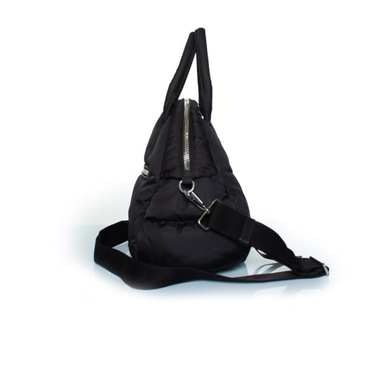 Prada, bomber bowler tas in zwart - Image 3