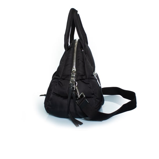 Prada, bomber bowler tas in zwart - Image 4