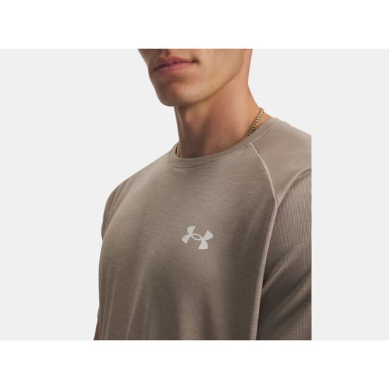 Under Armour ua tech textured ss-brn training t-shirt korte mouw heren - - Image 3