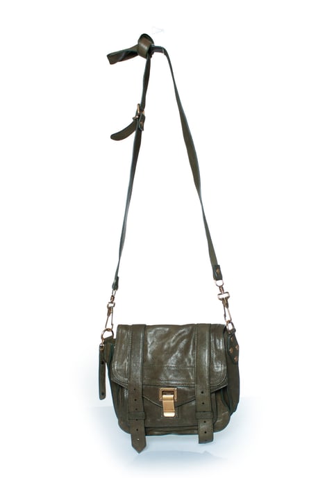 Proenza Schouler, PS1 knut mini väska i grön - Image 1