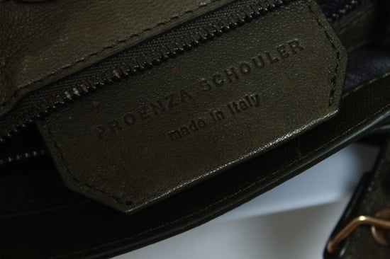 Proenza Schouler, PS1 knut mini väska i grön - Image 6