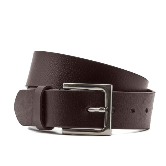 Men's Leather Belts, Premium Genuine Leather belt 1.5" Width in Brown - Image 4