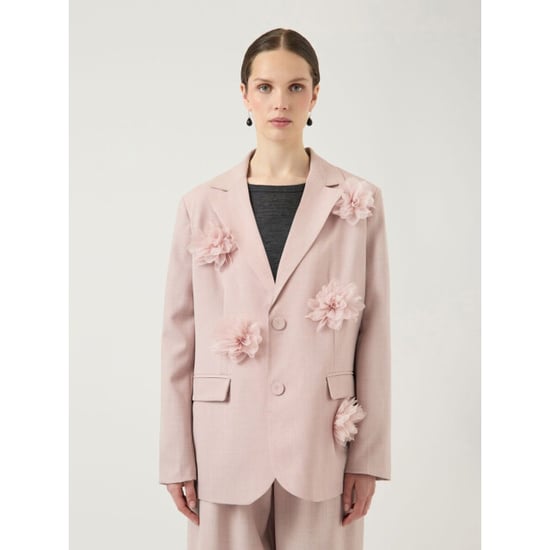 Y.A.S yasmimi ls flower blazer show 26040464 smoke - Image 2