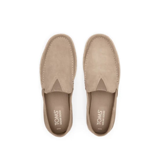 Toms Alonso loafer rope grijsbruin suède - Image 3