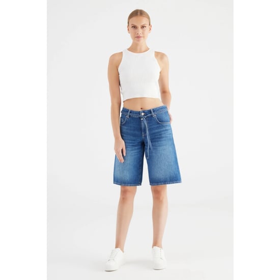 Cup of Joe Harper midi short medium blue - Image 1