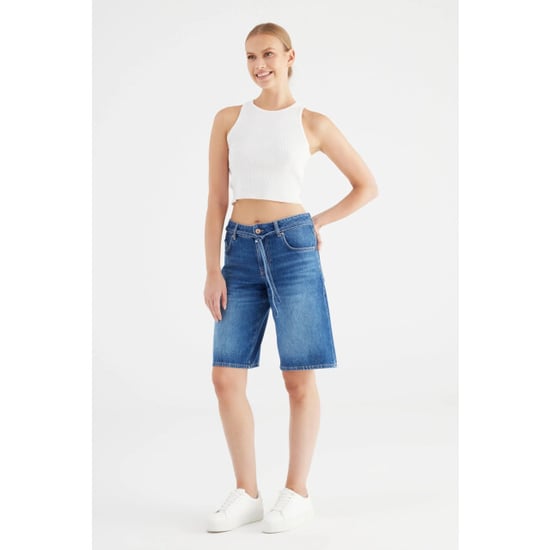 Cup of Joe Harper midi short medium blue - Image 2