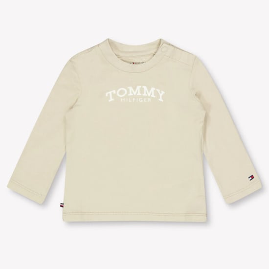 Tommy Hilfiger Baby unisex t-shirt in - Image 3