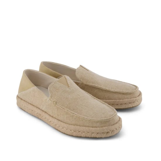 Toms Alonso loafer rope ongekleurd heritage canvas & suède - Image 3