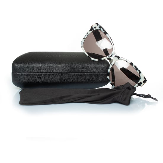 Balenciaga, svarta och vita tryckta solglasögon - Image 4