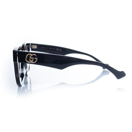 Gucci, zwarte oversized zonnebril met GG-logo - Image 3