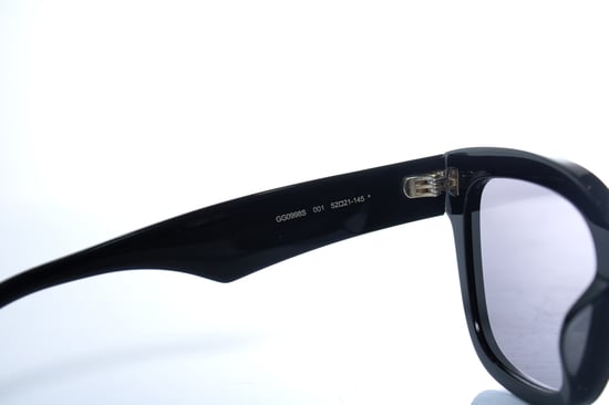 Gucci, zwarte oversized zonnebril met GG-logo - Image 6