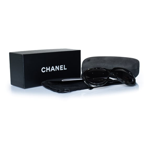 Chanel, Grijze oversized zonnebril - Image 6